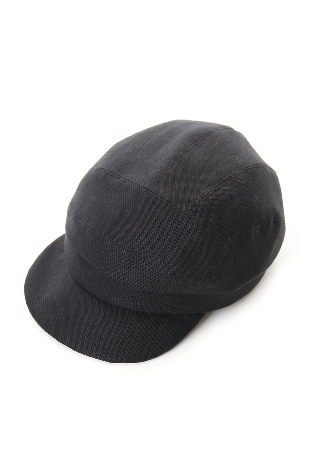 Cap LINEN FABRIC - Black