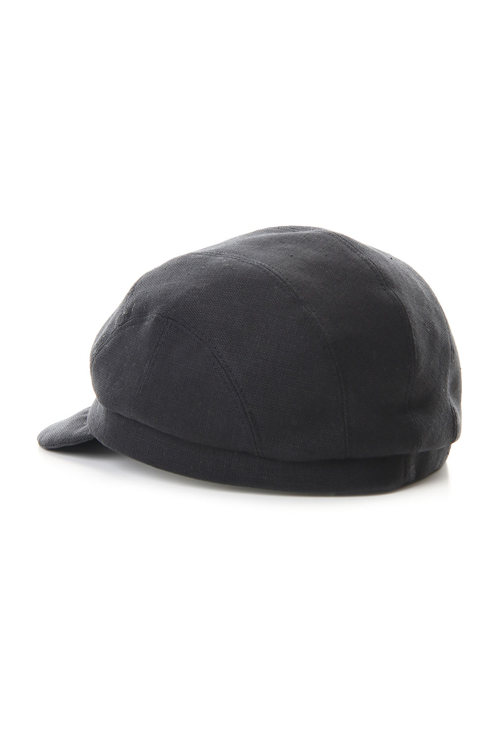 Cap LINEN FABRIC - Black