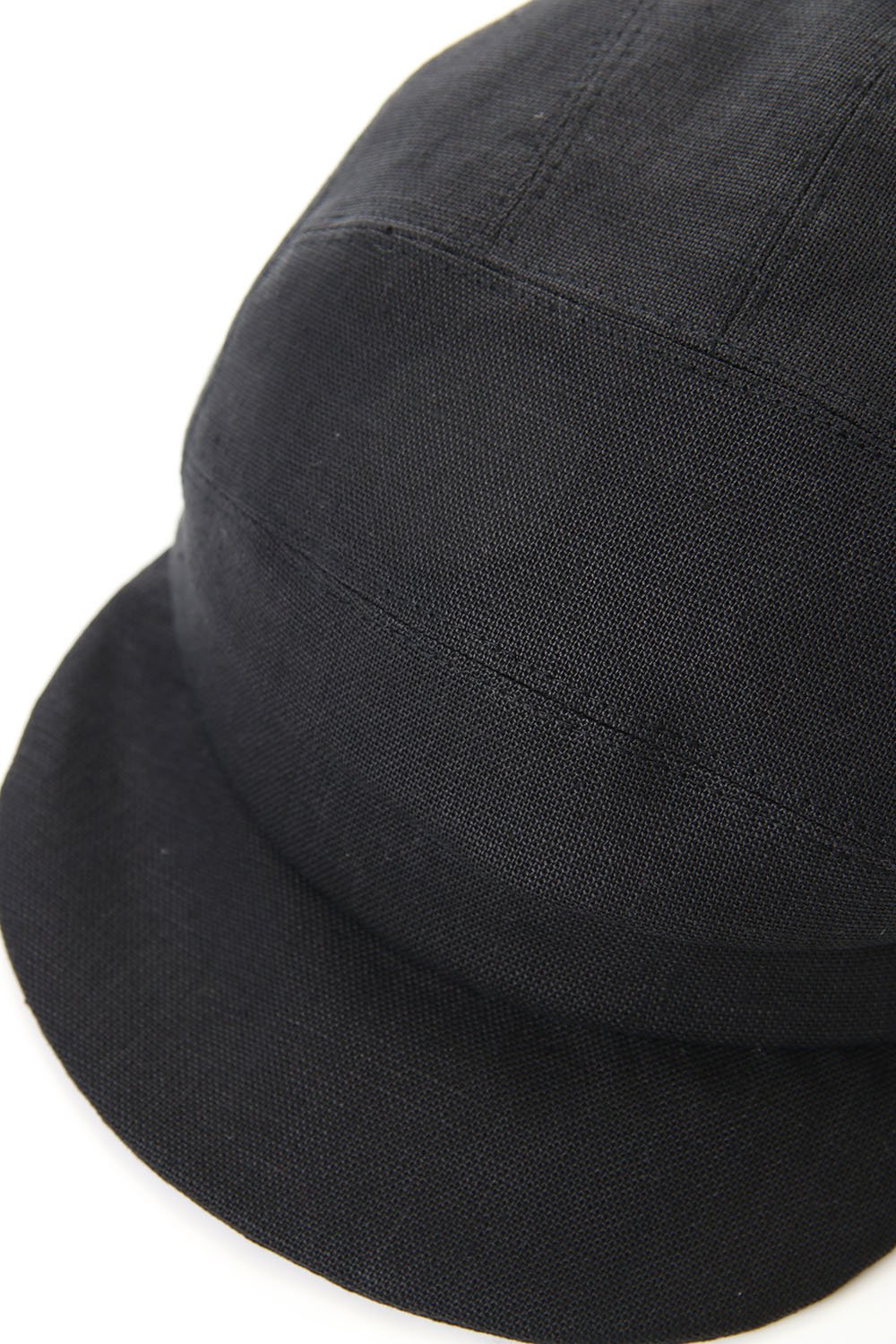 Cap LINEN FABRIC - Black