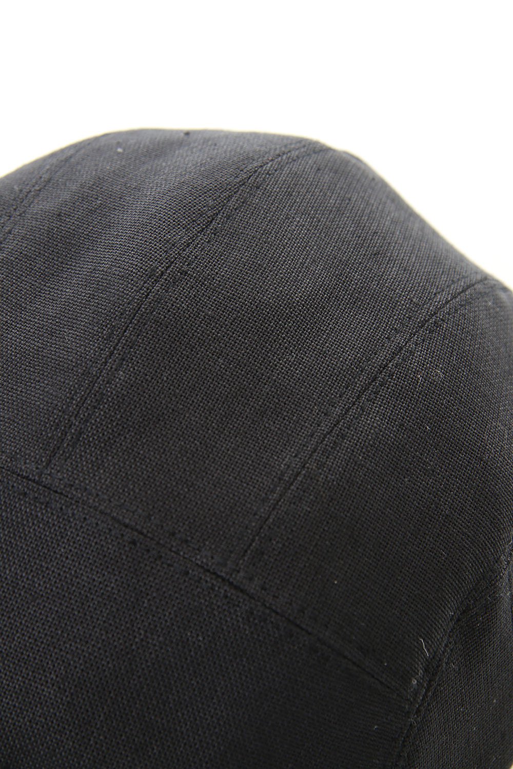 Cap LINEN FABRIC - Black