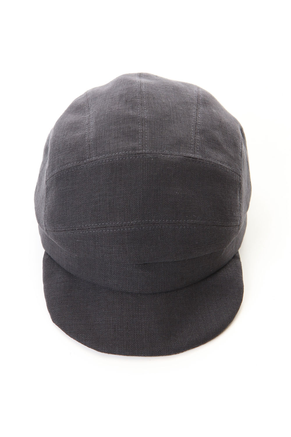 Cap LINEN FABRIC - Charcoal