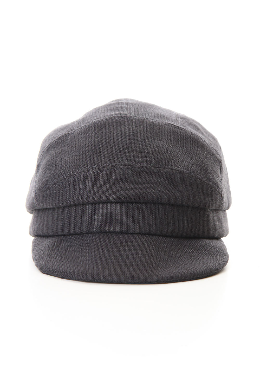 Cap LINEN FABRIC - Charcoal