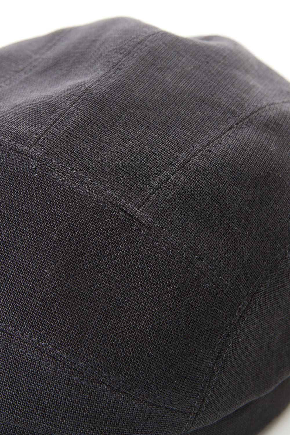 Cap LINEN FABRIC - Charcoal