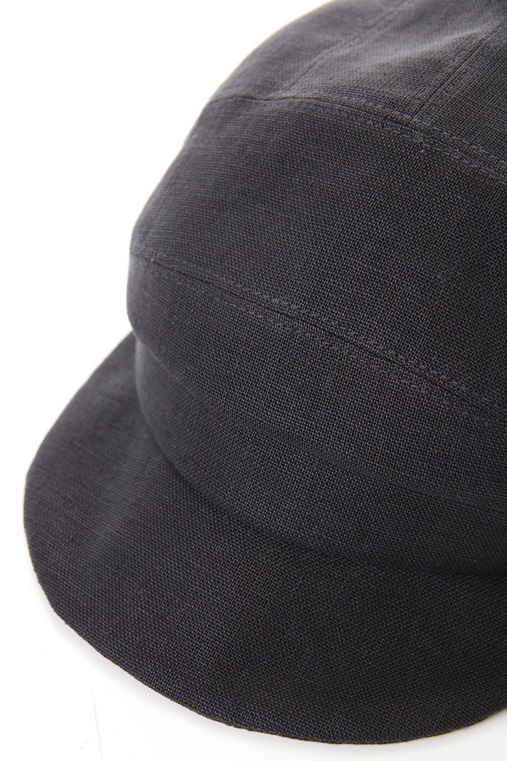 Cap LINEN FABRIC - Charcoal