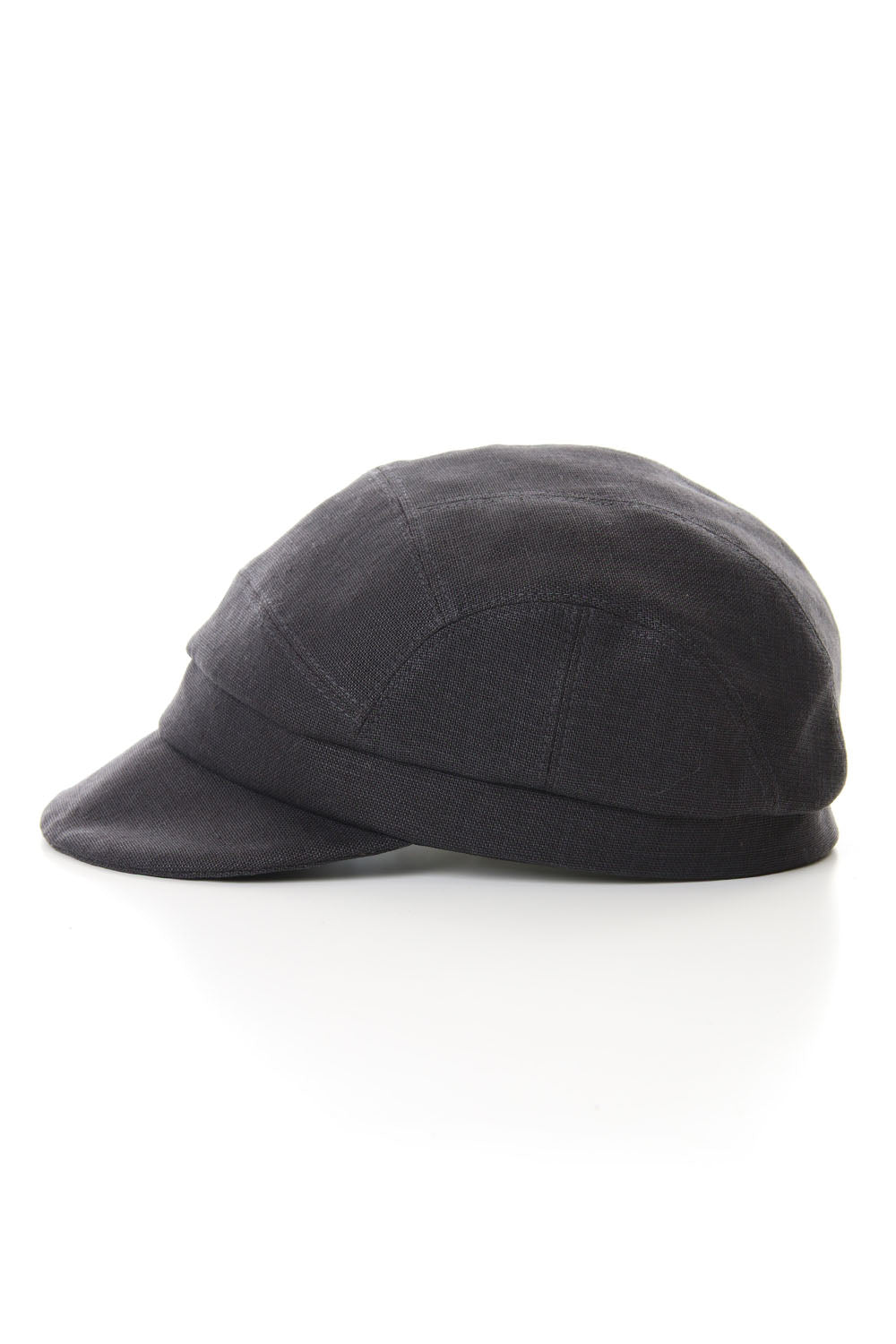 Cap LINEN FABRIC - Charcoal