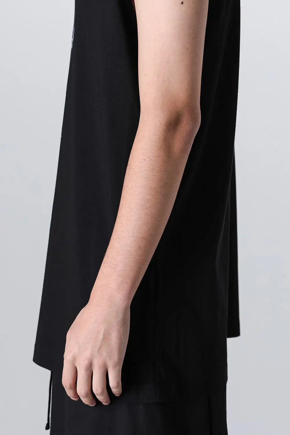 Cotton/Modal Jersey Sleeveless Cut & Sewn