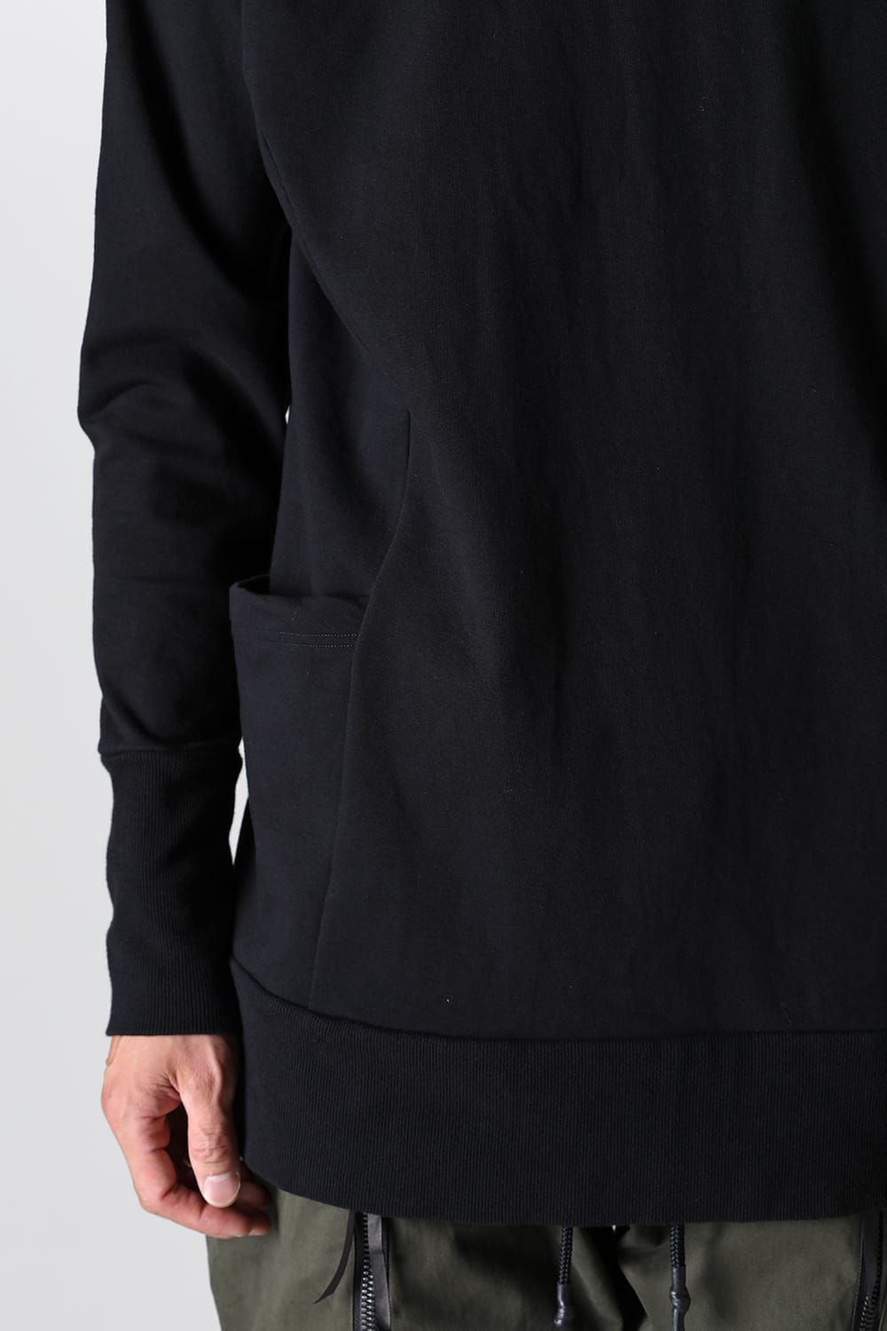 Side Pocket Jersey Black