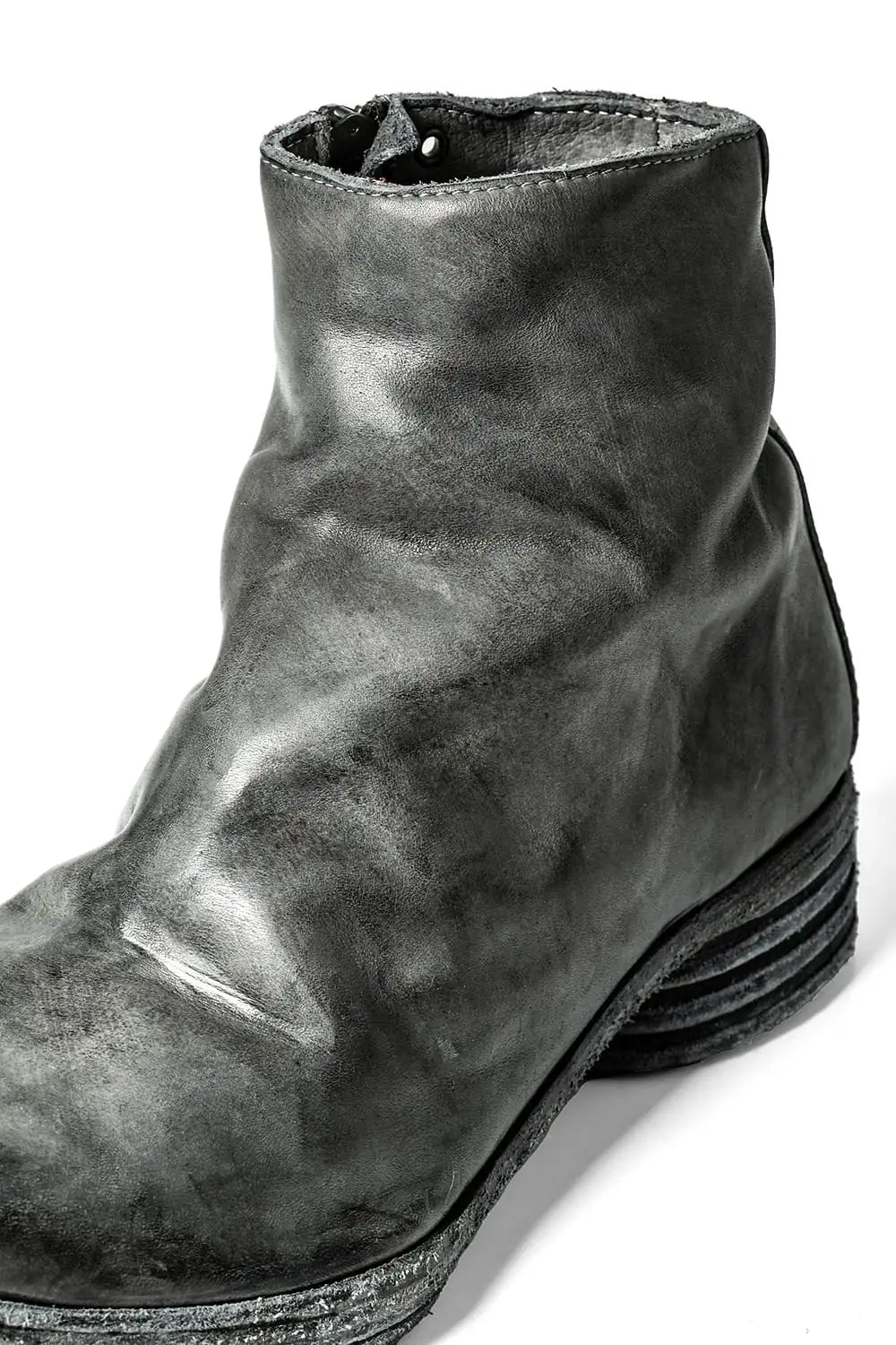 incarnation × DEVOA Boots Horse leather garment dyed Fade Gray