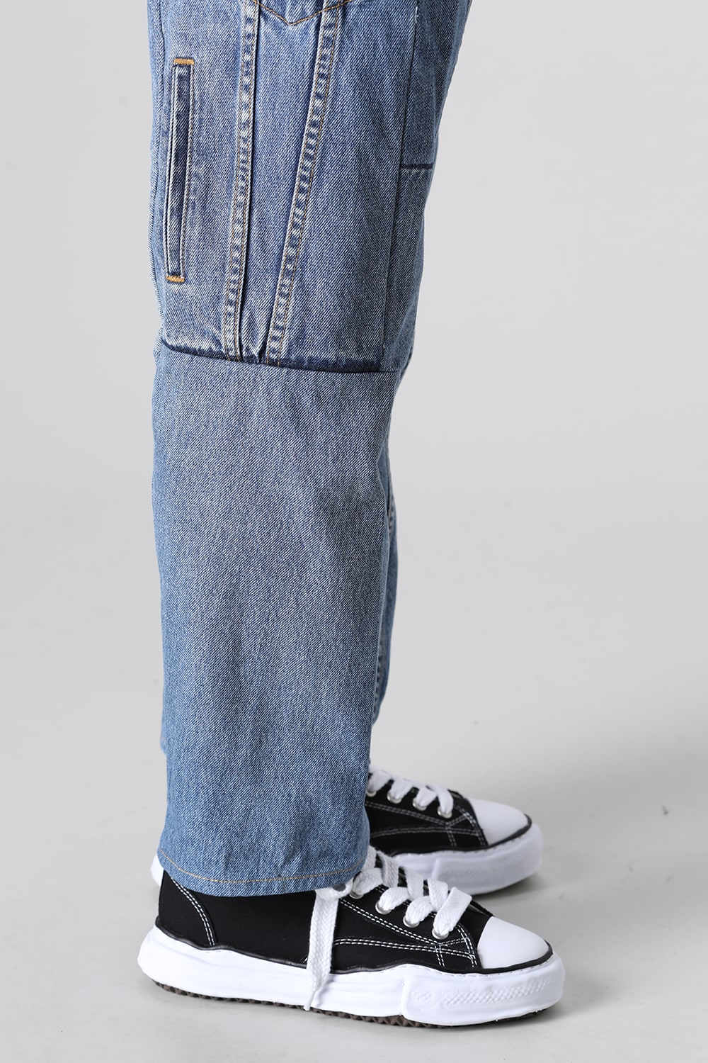 Denim Cargo Pants - M2
