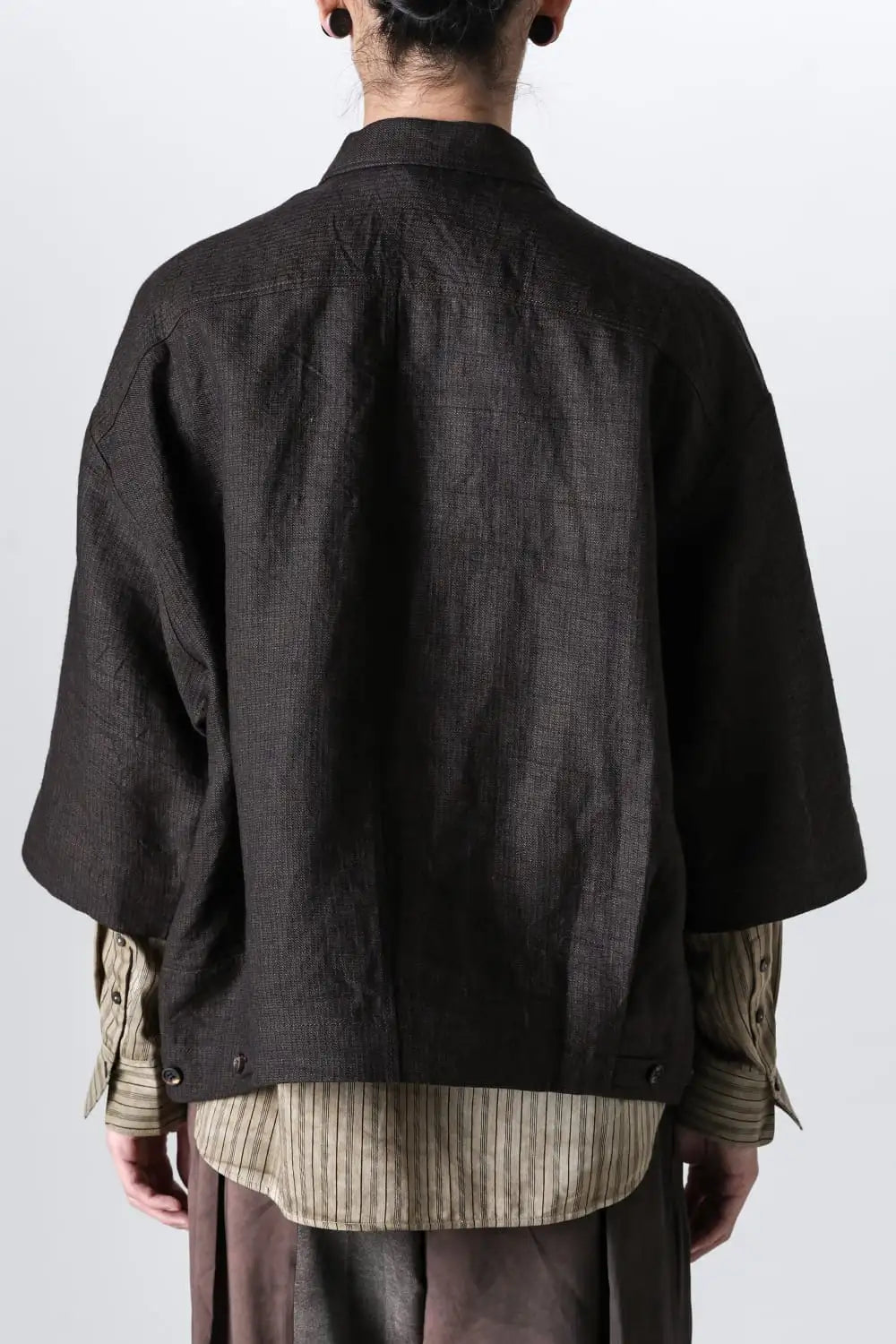 Oversized Short Sleeve Workers Shirt