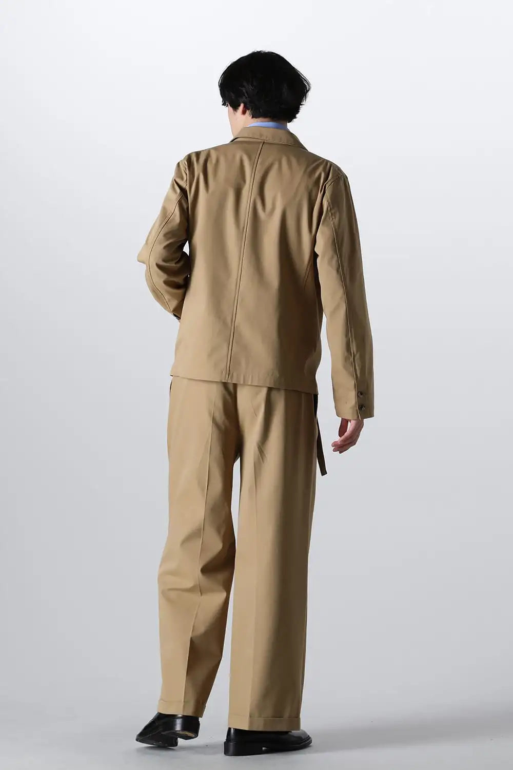 Belted Buggy Trousers  Camel