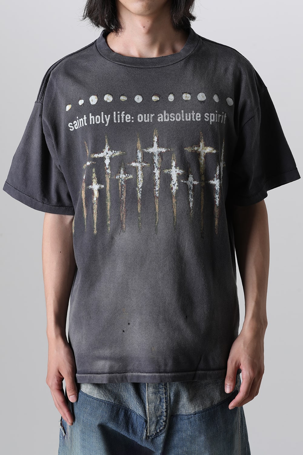 FORSOMEONE × ©SAINT M×××××× GOD Short sleeve T-shirt