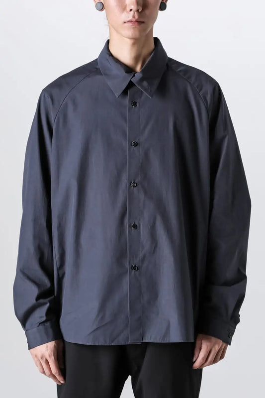 Shirt 120/2 cotton Blue Gray