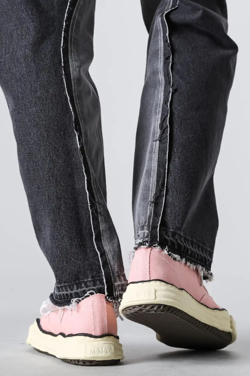 PETERSON original vintage color sole canvas Low-Top sneaker Pink