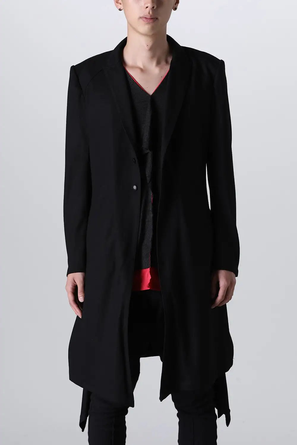 Shrink Wool Jersey Flare Jacket