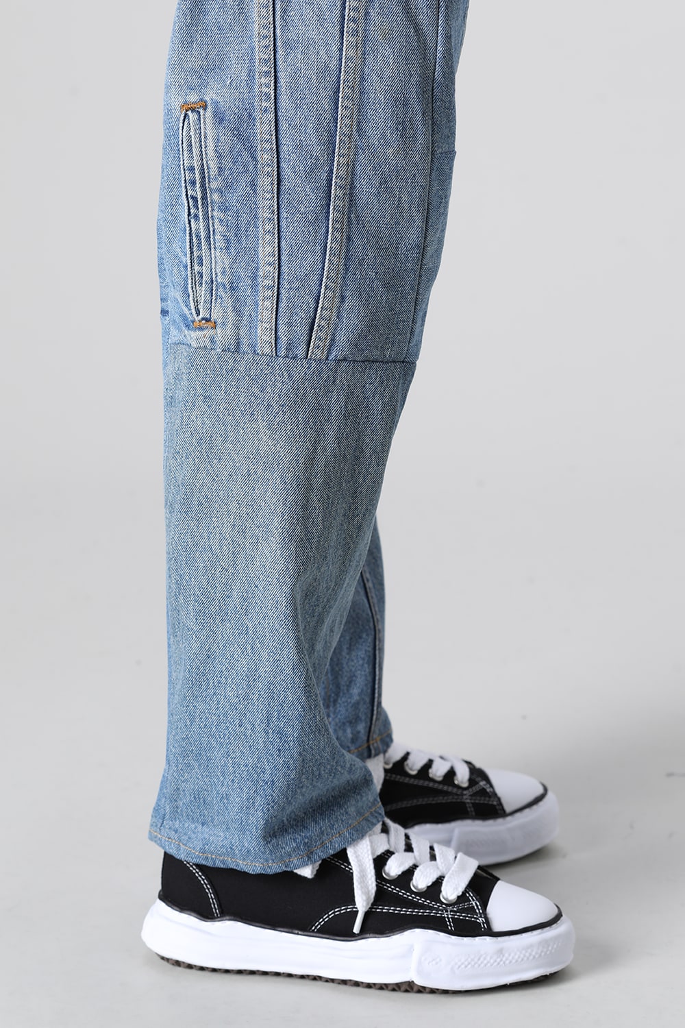 Denim Cargo Pants - M1