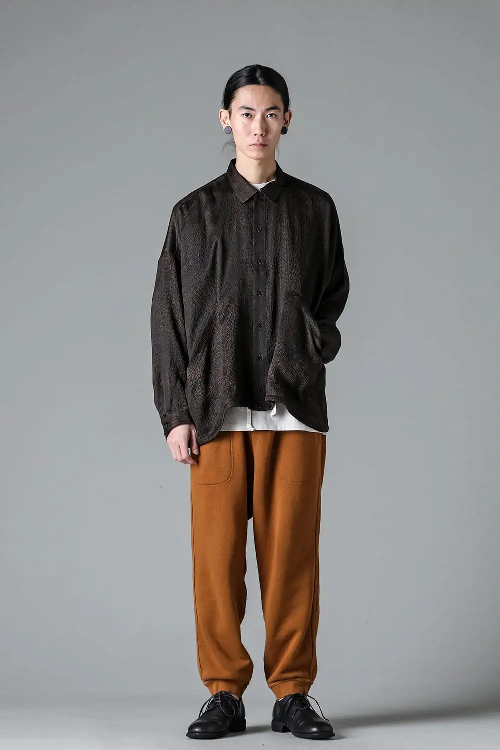 SWEATPANTS Loopwheel Sweat COPPER BROWN