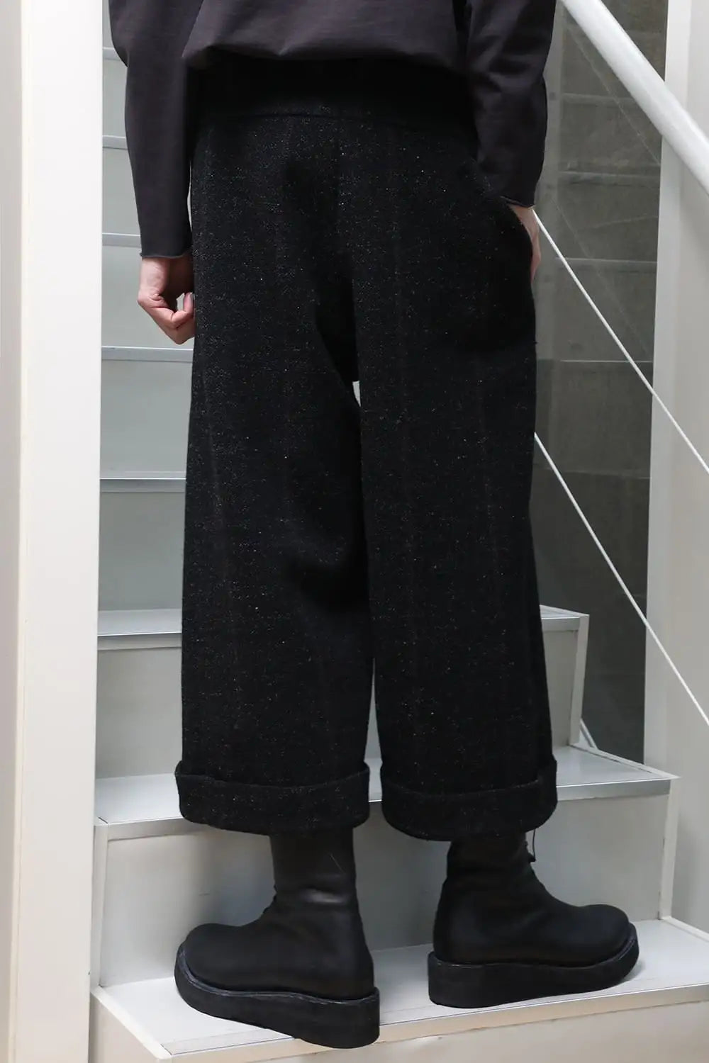 Baggy pants Shetland wool