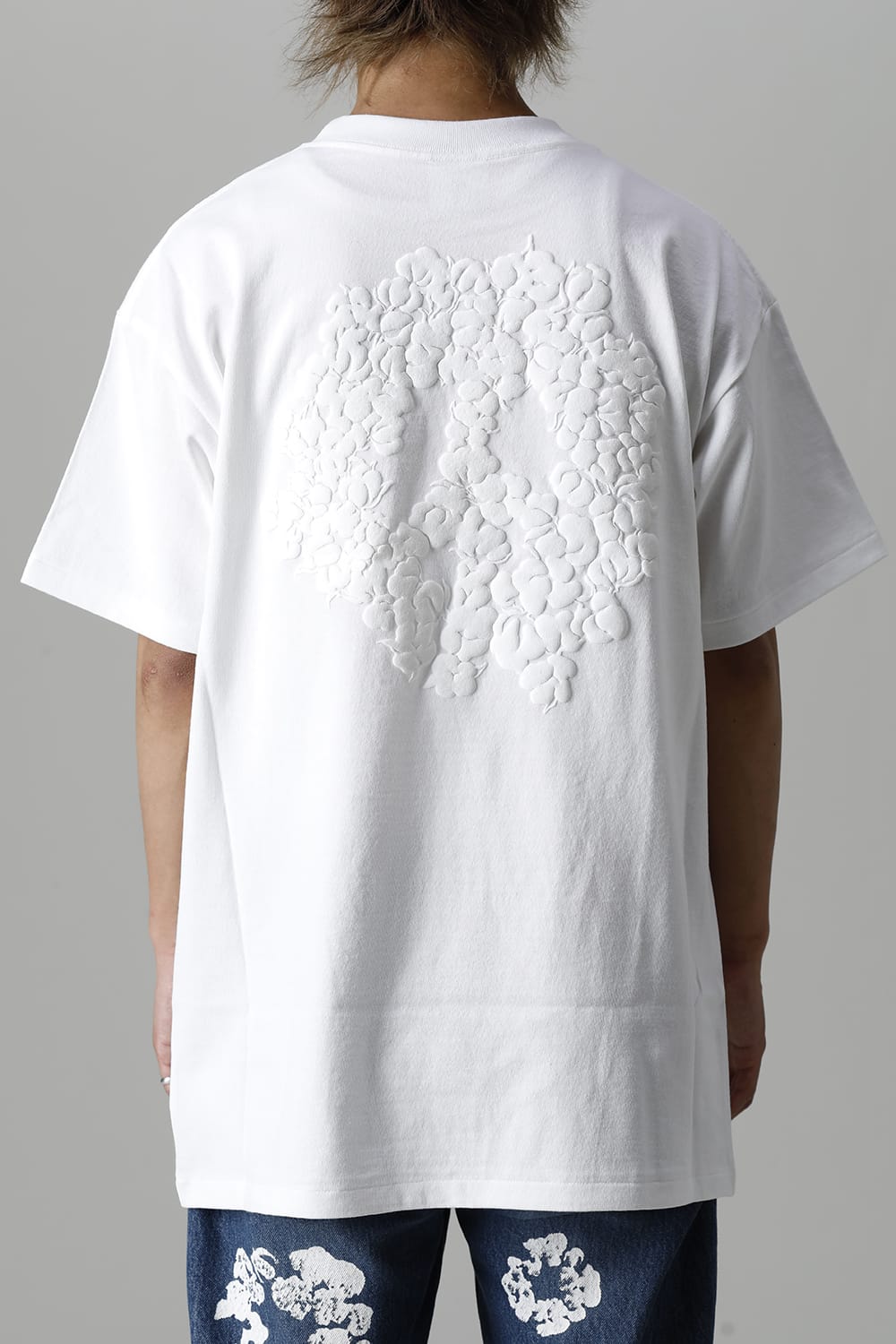 READYMADE × DENIM TEARS COTTON WREATH Tee - RE-DT-WH-00-00-12