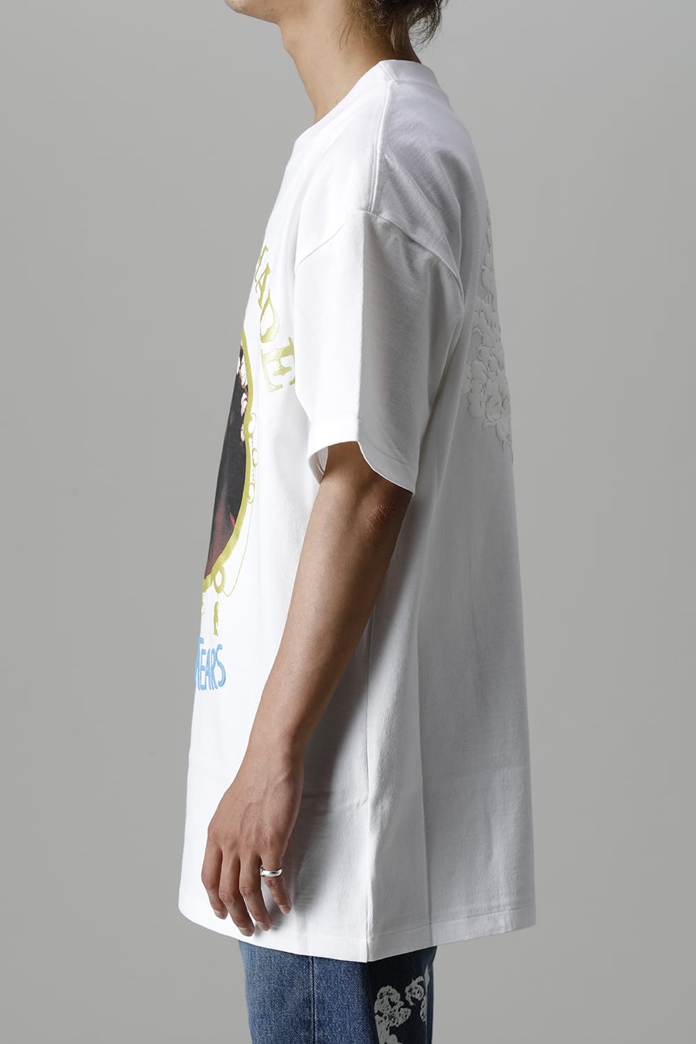 READYMADE × DENIM TEARS COTTON WREATH Tee - RE-DT-WH-00-00-12