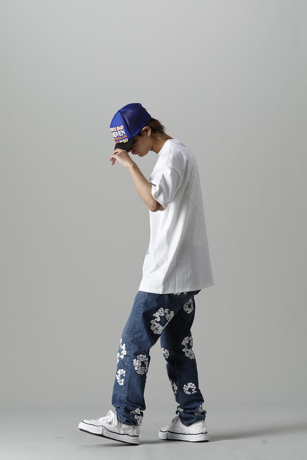 READYMADE × DENIM TEARS COTTON WREATH Tee - RE-DT-WH-00-00-12