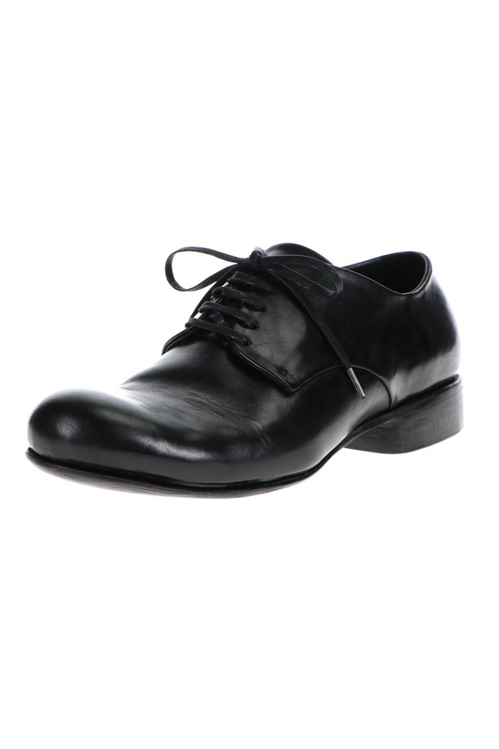 Two-Piece Derby Shoes Baby Calf Black