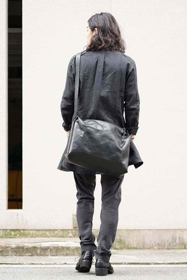 Leather Bag Guidi Calf Size L