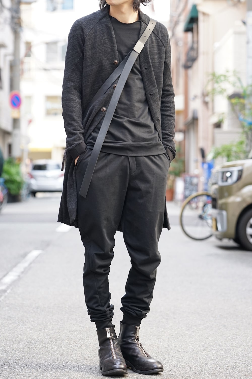 Leather Bag Guidi Calf Size M