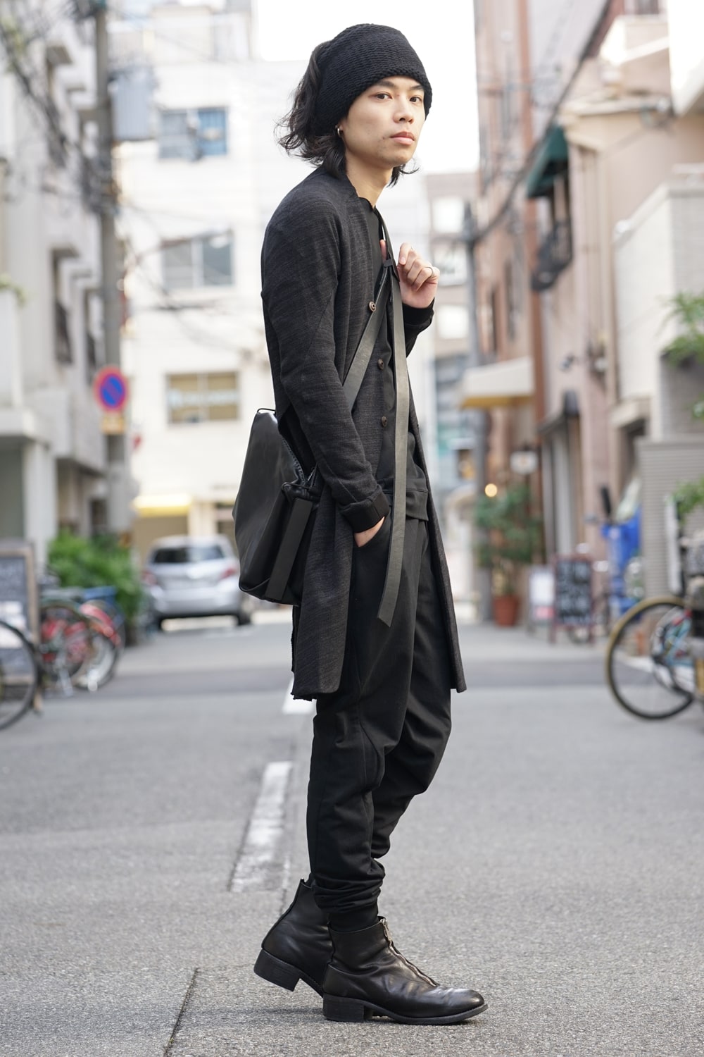 Leather Bag Guidi Calf Size M