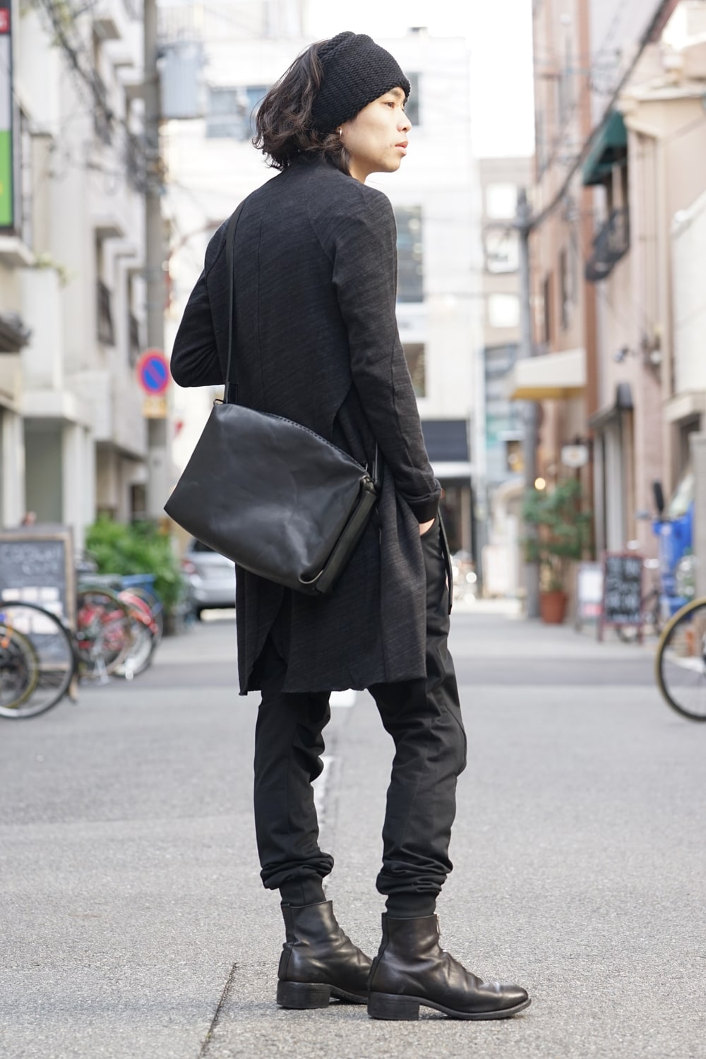 Leather Bag Guidi Calf Size M