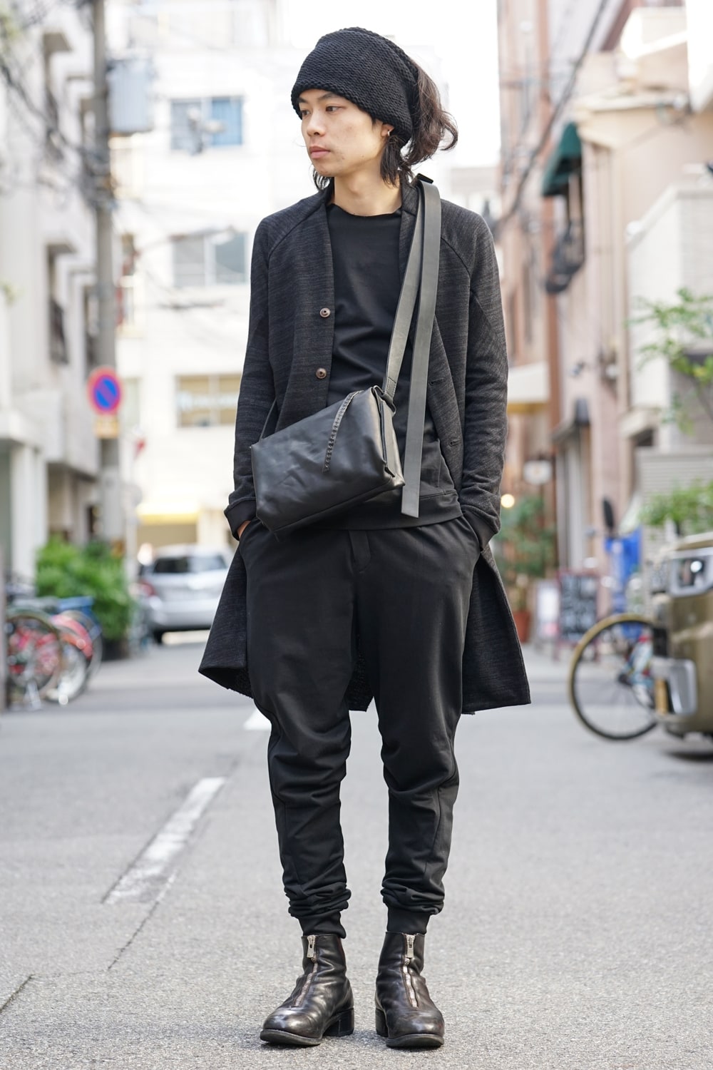 Leather Bag Guidi Calf Size S