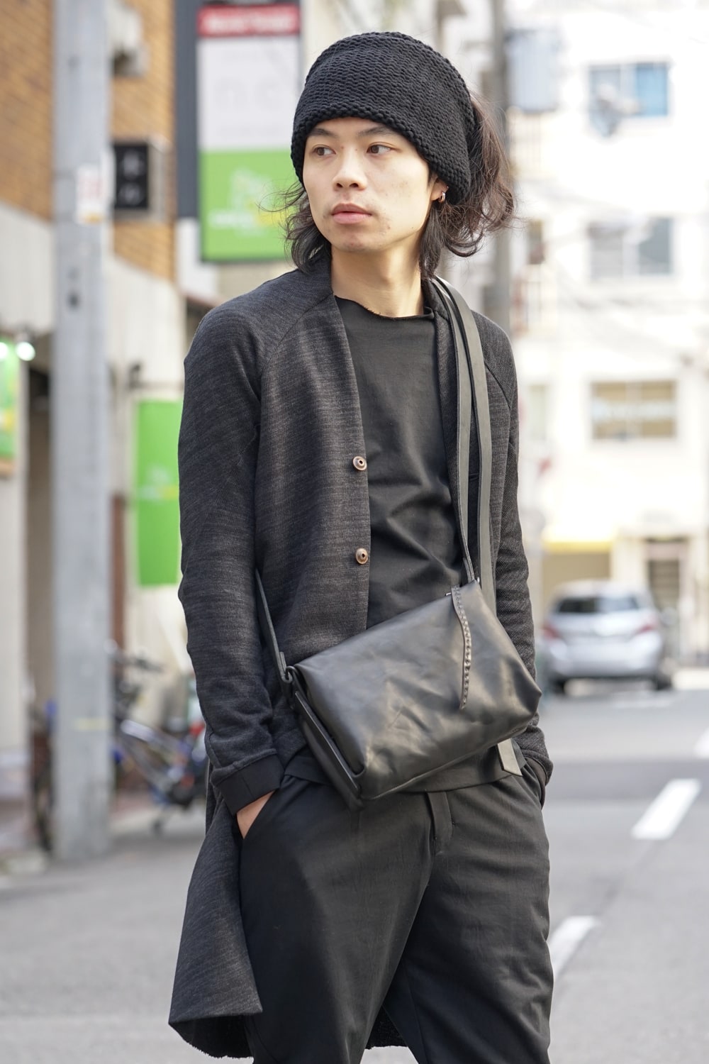 Leather Bag Guidi Calf Size S