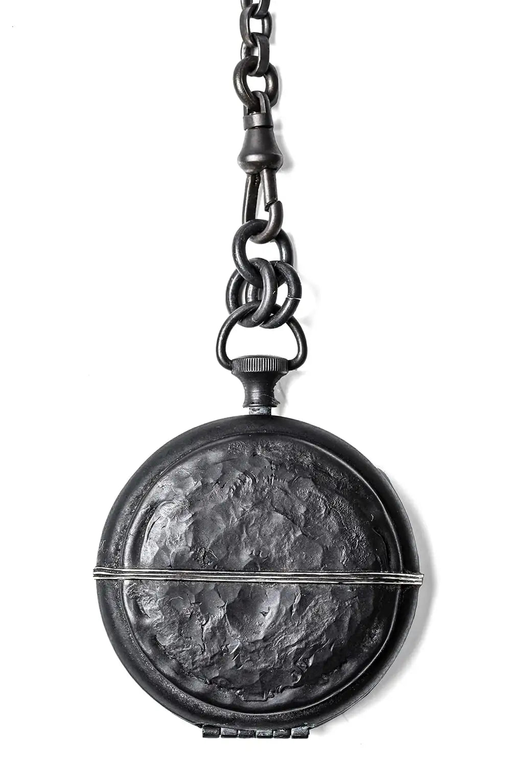 Thin Metal Wire Pocket Watch Style Pendent 04