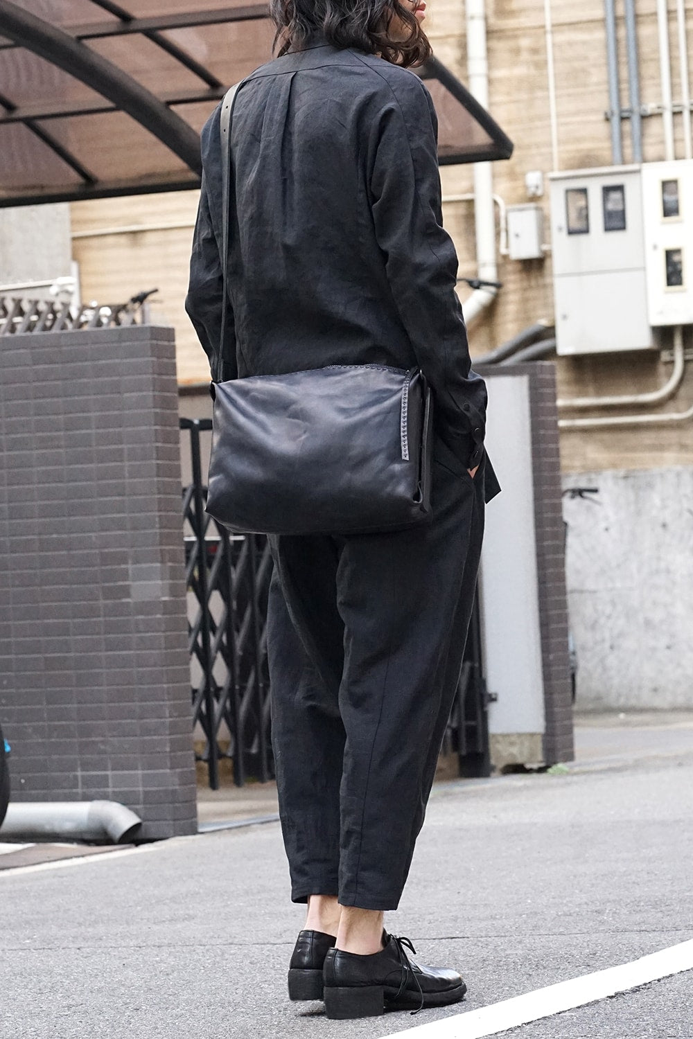 Leather Bag Guidi Calf Size M
