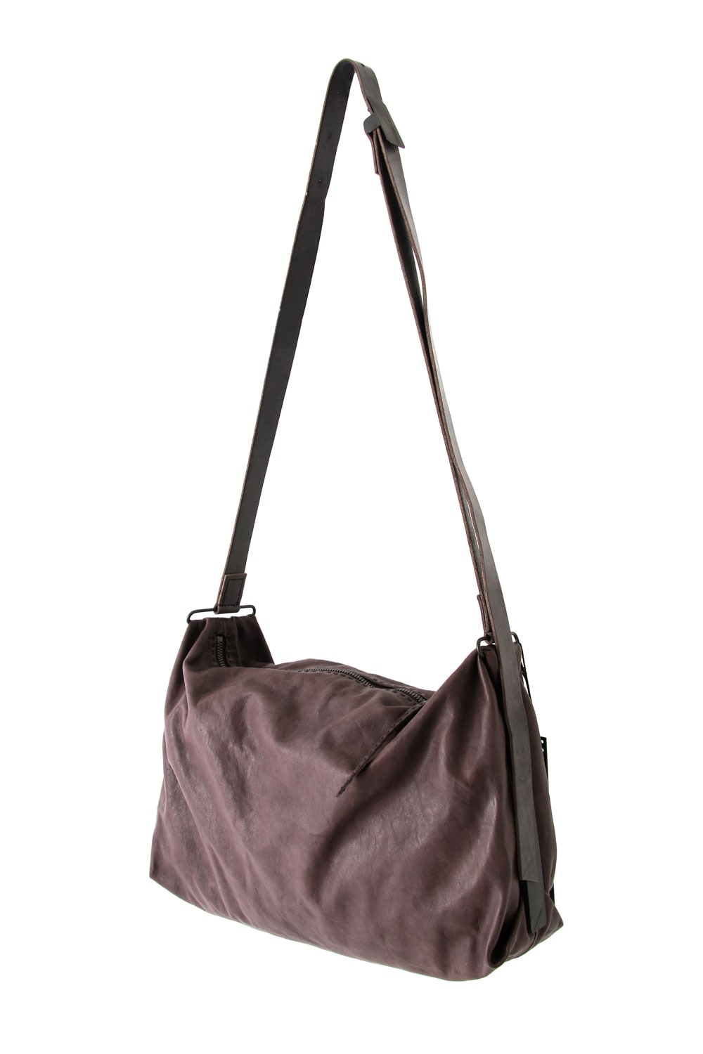 Leather Bag Guidi Horse Size L