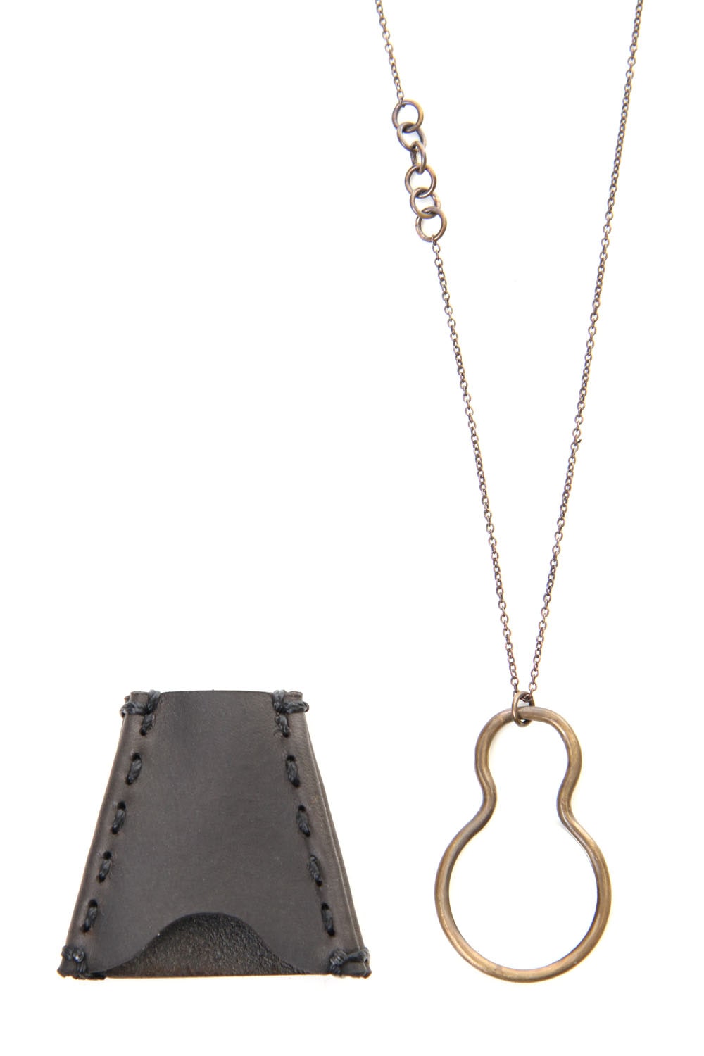 ルーペ ネックレス Brass