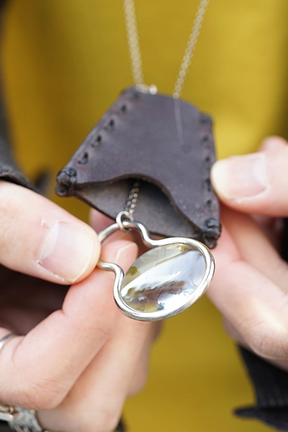 ルーペ ネックレス Silver