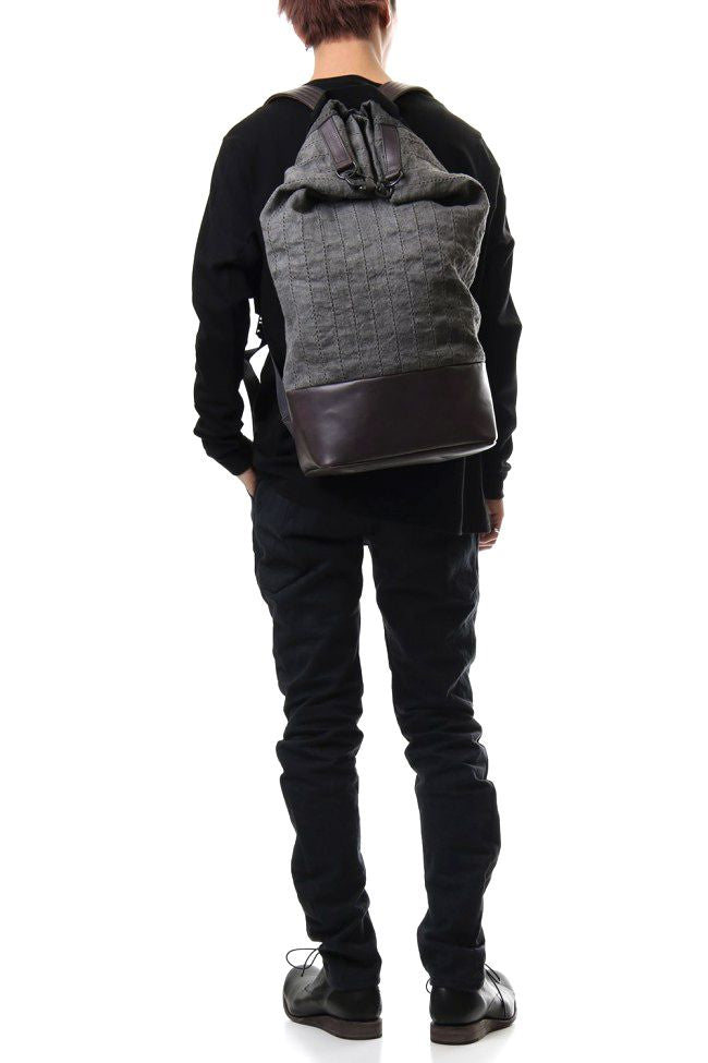 Backpack Fabric & leather 