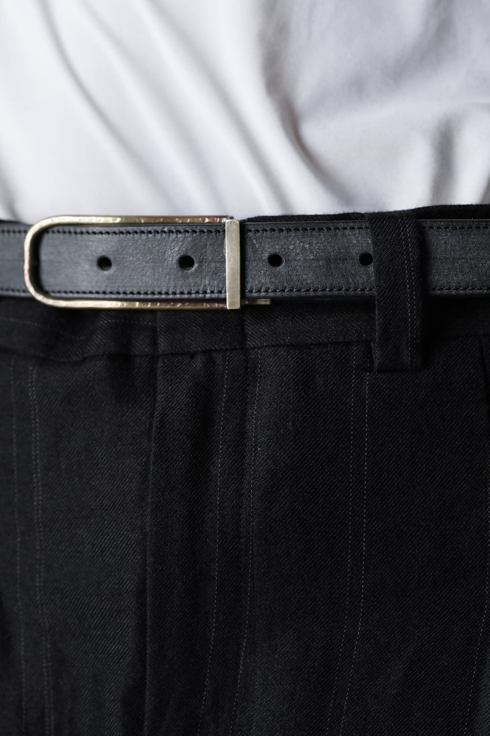 Leather belt cow leather 25mm