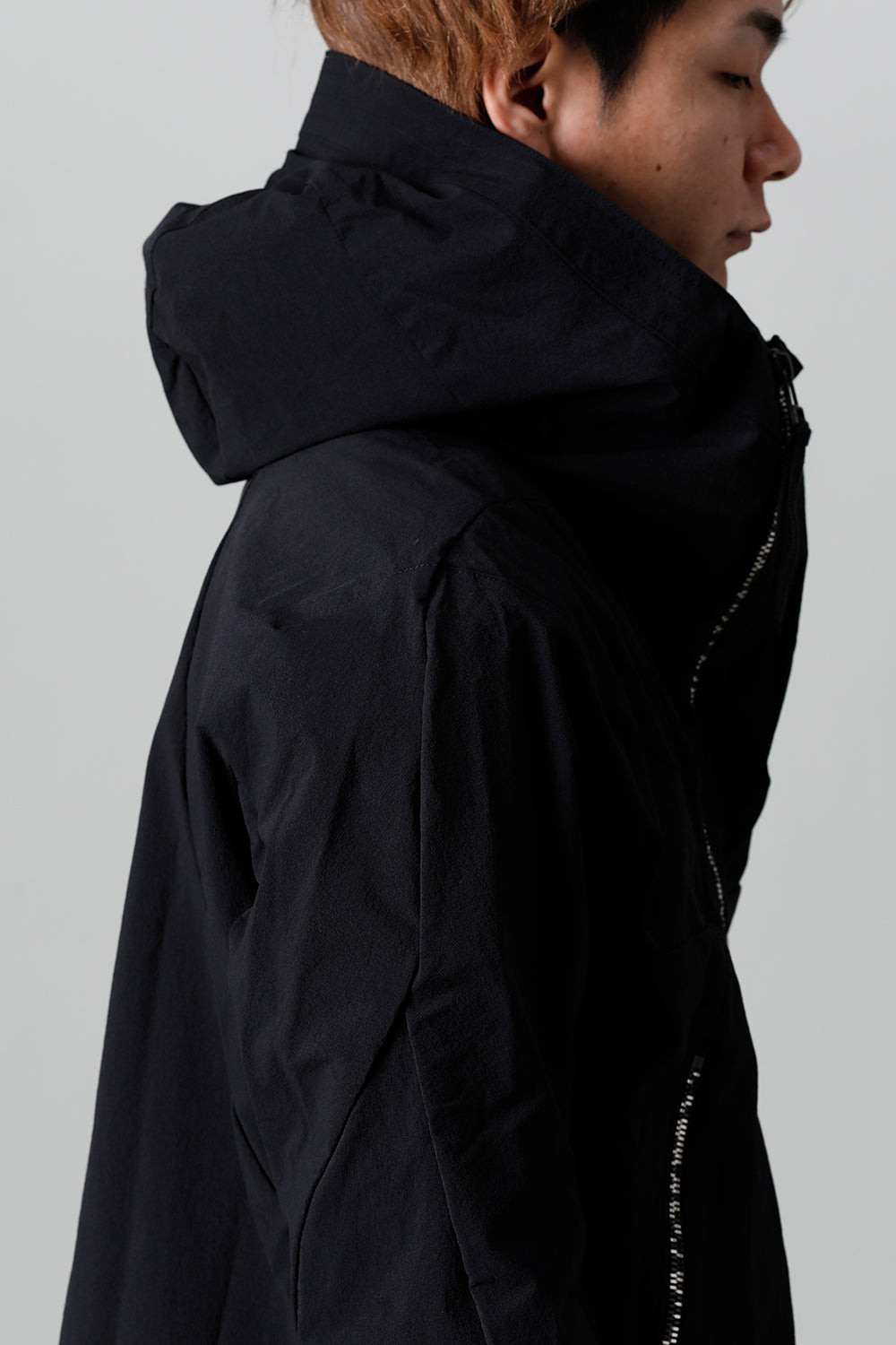 4way Hyper Stretch CORDURA Nylon Hooded Jacket  Black