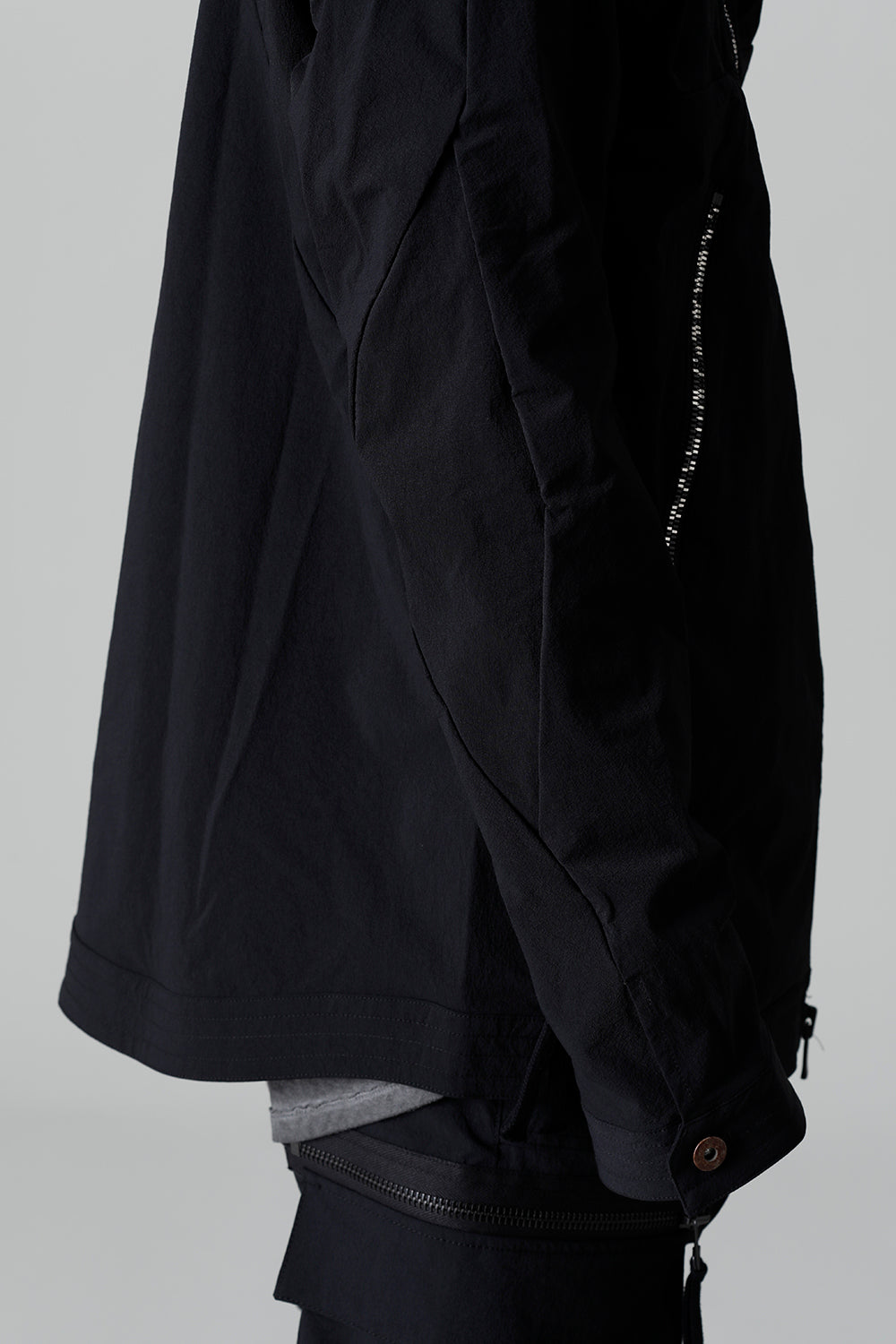 4way Hyper Stretch CORDURA Nylon Hooded Jacket  Black