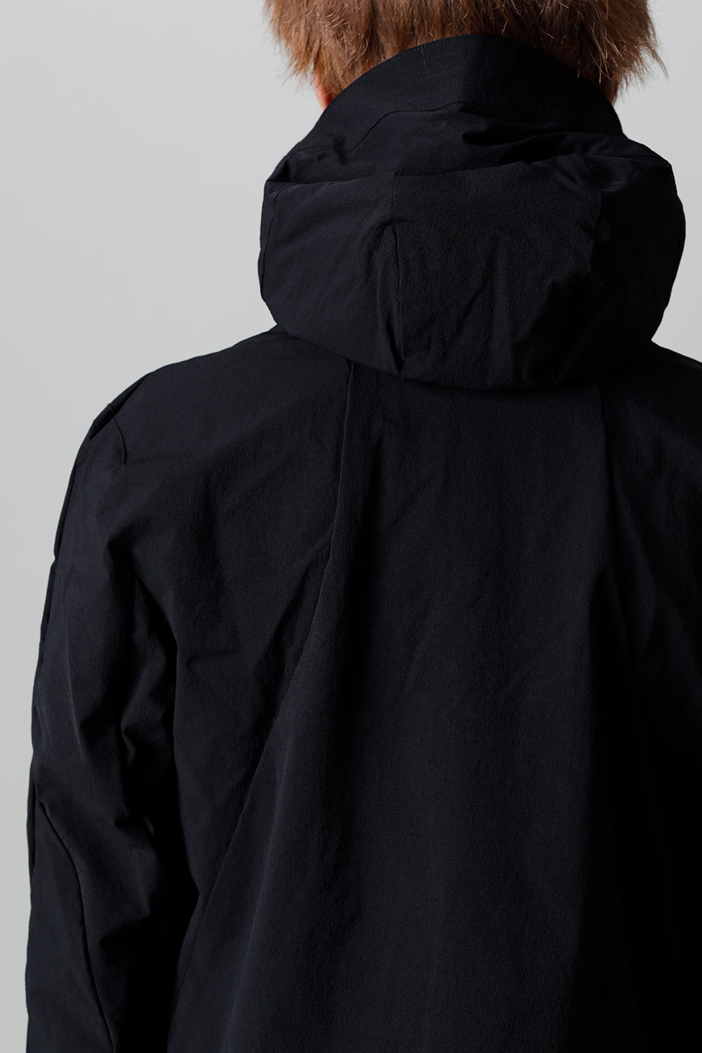 4way Hyper Stretch CORDURA Nylon Hooded Jacket  Black