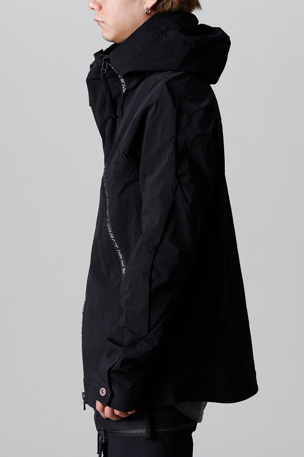 4way Hyper Stretch CORDURA Nylon Hooded Jacket  Black