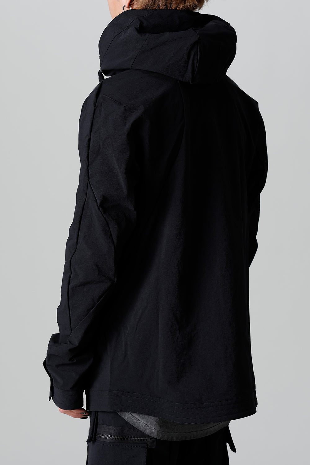 4way Hyper Stretch CORDURA Nylon Hooded Jacket  Black