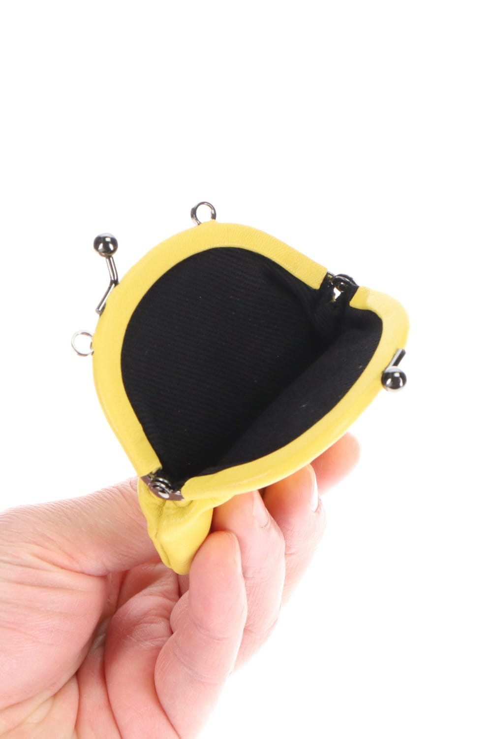 Frame purse Coin Case Yellow