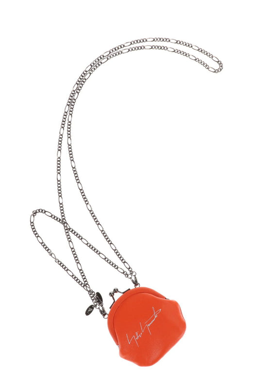 Frame purse Coin Case Orange