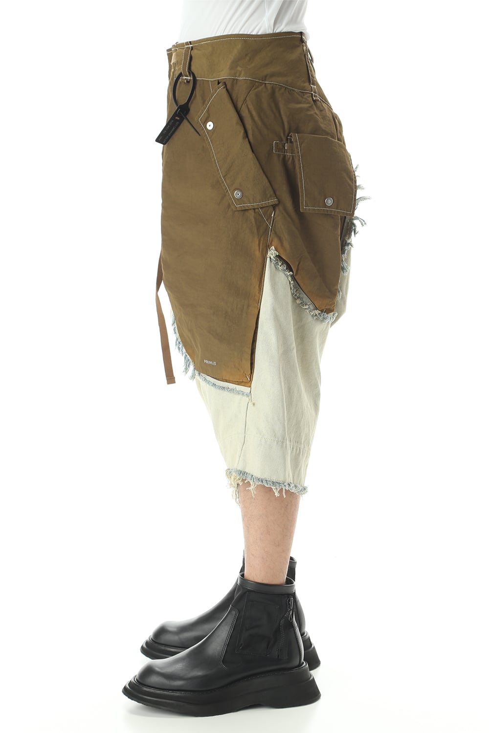 GEO CARGO DENIM SHORTS