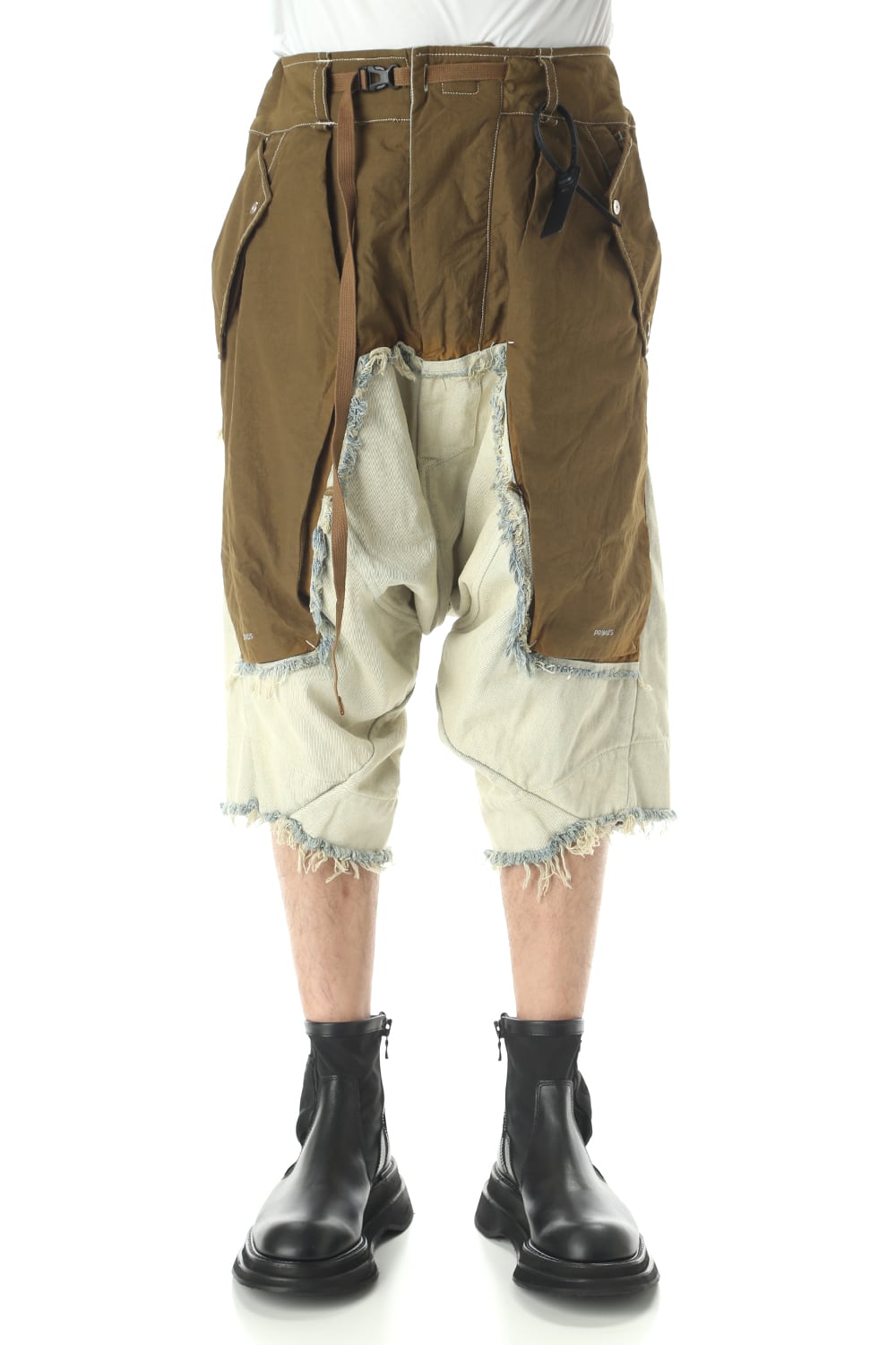 GEO CARGO DENIM SHORTS