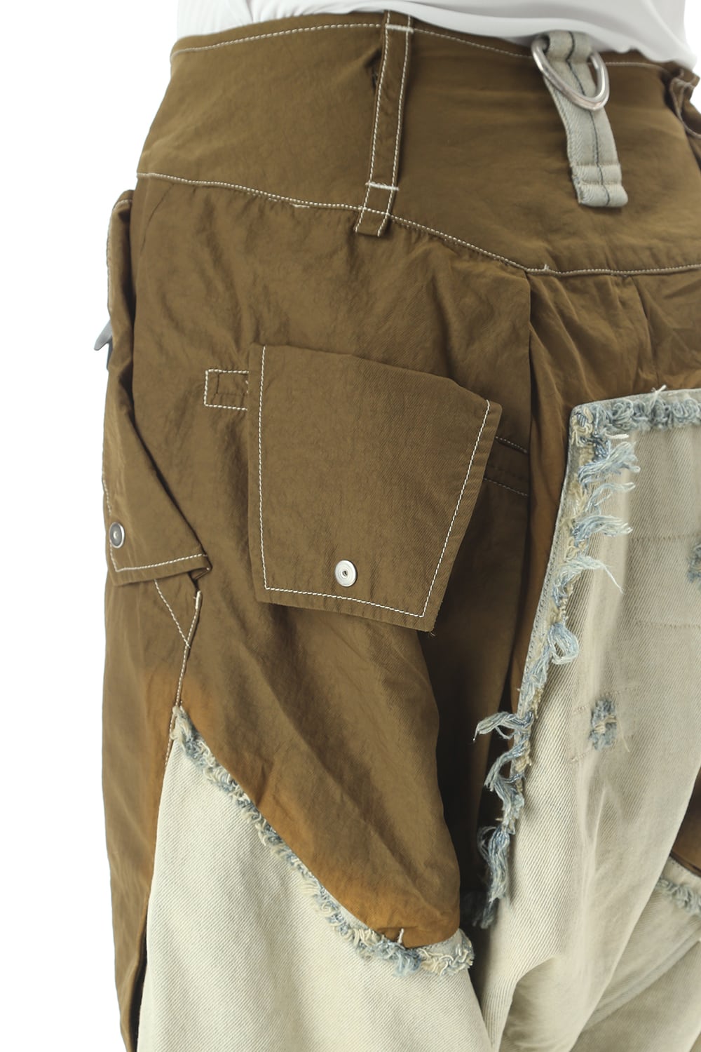 GEO CARGO DENIM SHORTS