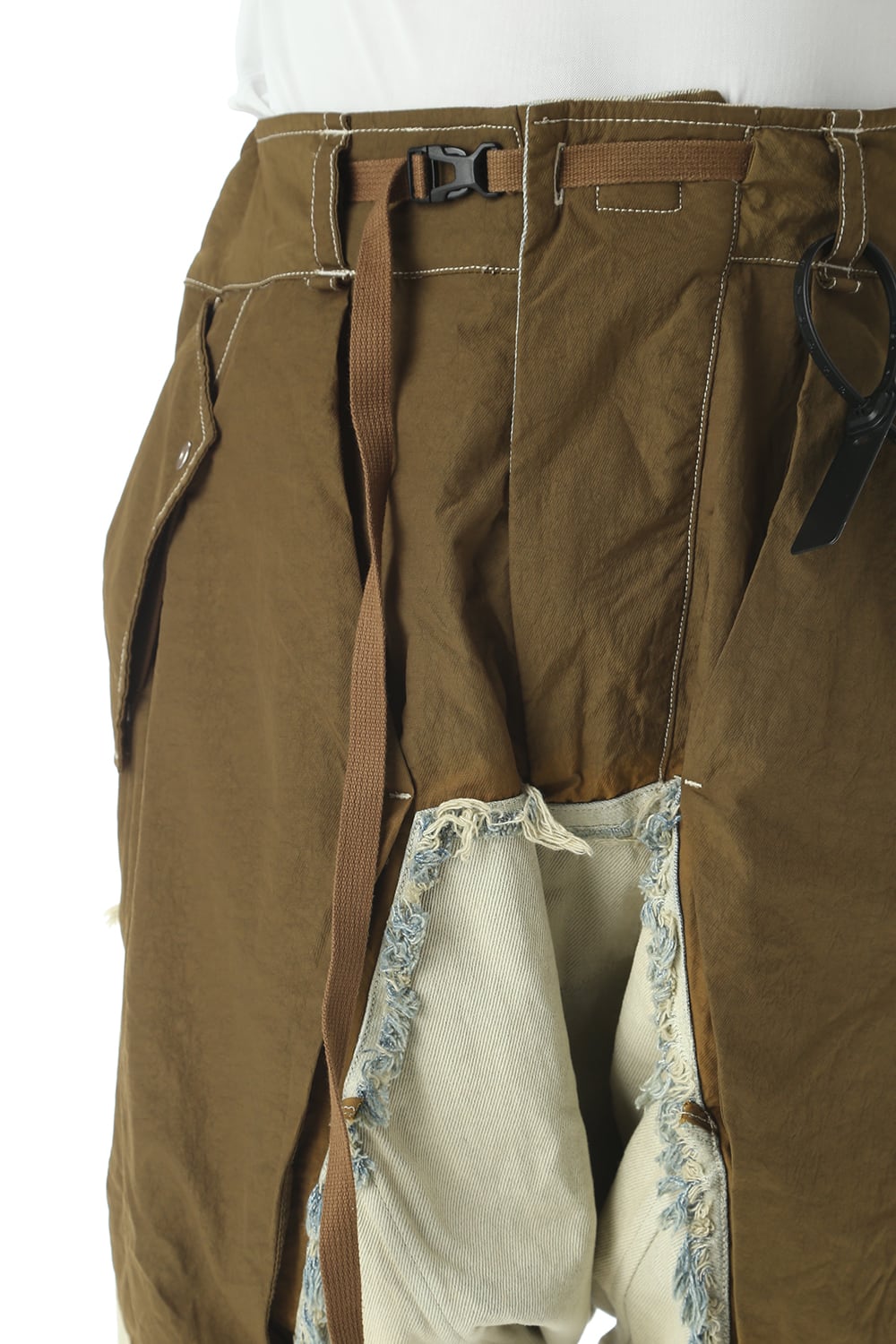 GEO CARGO DENIM SHORTS